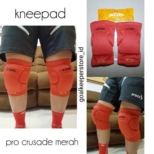 KNEEPAD JONAS CRUSADE MERAH