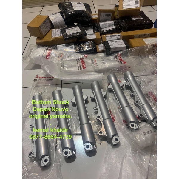 Bottom Batem Tabung Shock Depan Yamaha Nouvo Z Nouvo Lele Original Yamaha New