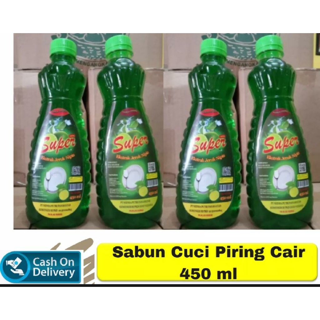 SABUN CUCI PIRING SUPER MURAH KEMASAN BOTOL 450ML