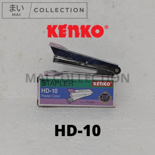 

KENKO HD-10 PASTEL COLOR STAPLER STAPLES STEPLES HEKTER [1 PCS]