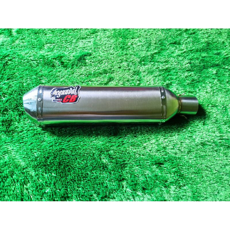 Silincer knalpot racing model kapsul begundal CB original