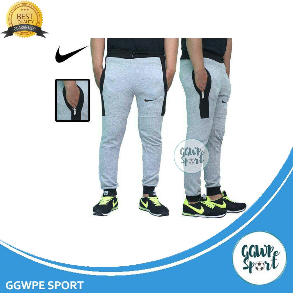 CELANA JOGER JOGGER PANJANG KANTONG RESLETING TRAINING OLAHRAGA SWEATPANTS KUALITAS JAMINAN