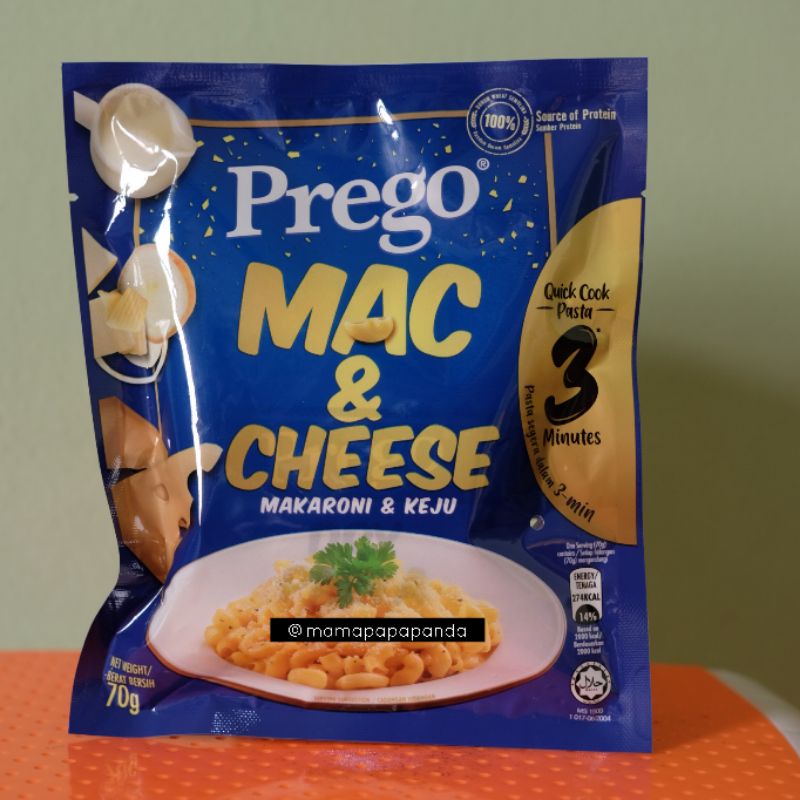 

Prego Quick Cook Pasta (Spicy Arabiata, Mac and Cheese, Mushroom Carbonara)