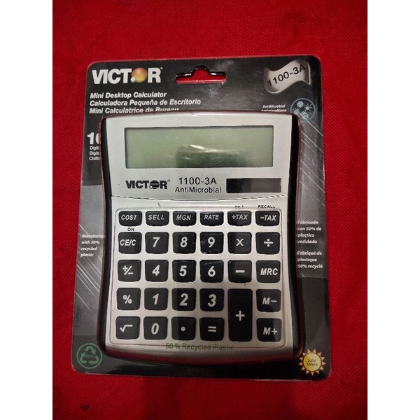 CALCULATOR VICTOR 10 DIGIT 1100-3A