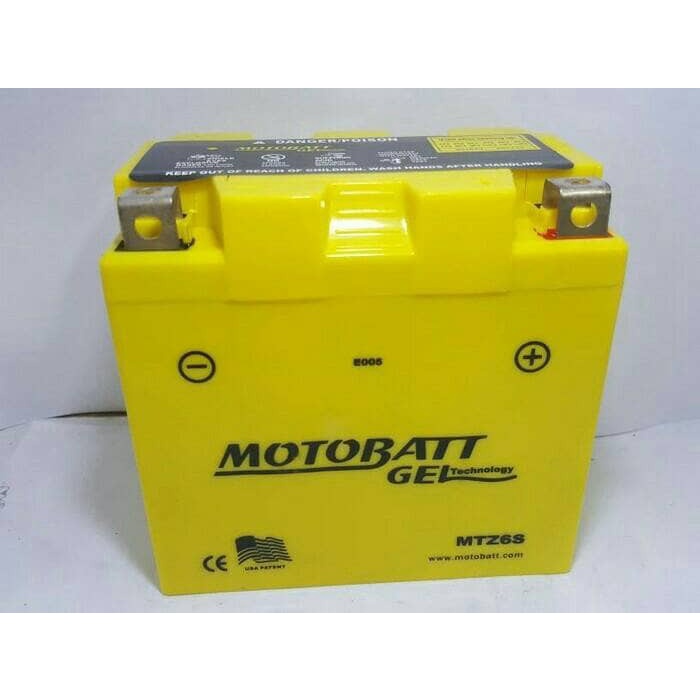 Aki motor Satria FU 150 Motobatt MTZ6S AKI GEL ORIGINAL Original