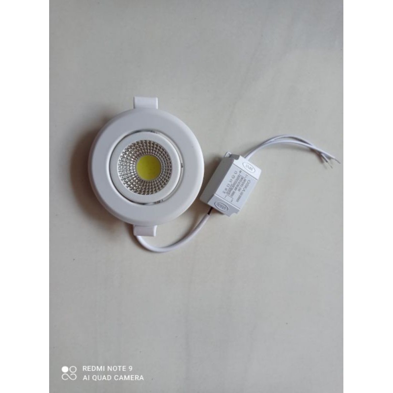 DOWNLIGHT COB 5W /7W / LAMPU DOWNLIGHT LED  COB 220V/  SPOT LIGHT