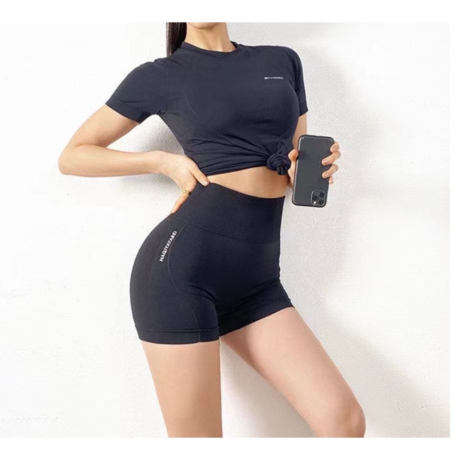 CELANA SPORT SHORT HOT PANTS MINI DALEMAN BAWAHAN WANITA / PAKAIAN OLAHRAGA WANITA HIGH WAIST BOXER KORSET PINGGANG PENGECIL PERUT