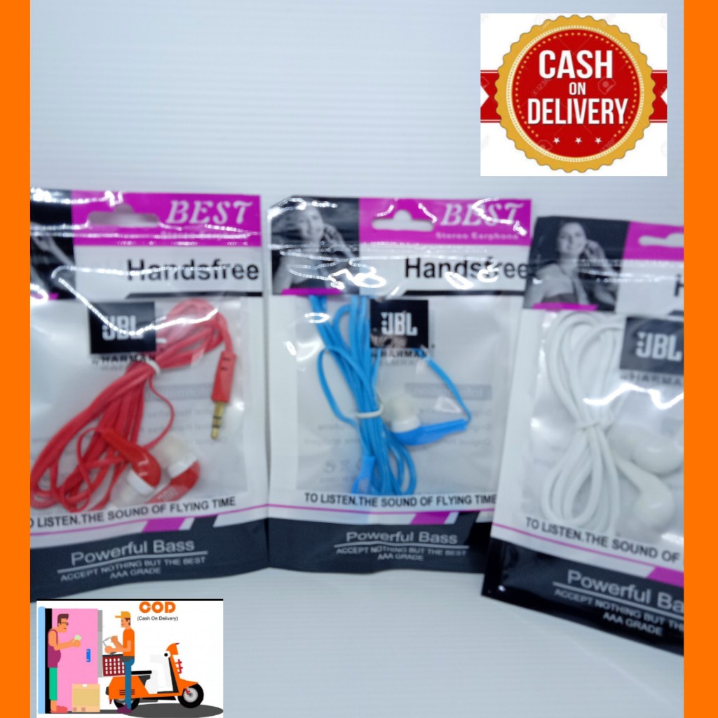 Headset J Packing Plastik Merah/Putih/Hijau/Hitam/Biru [IMPORT.ACC]