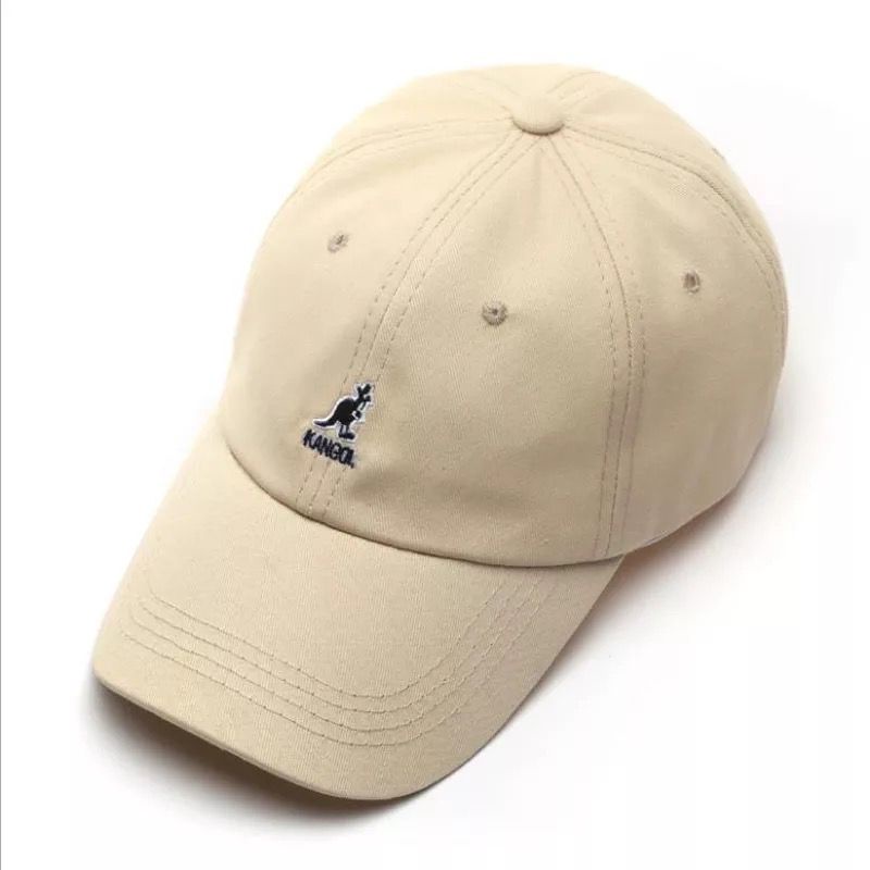 Topi baseball kaktus cream-Kangguru cream