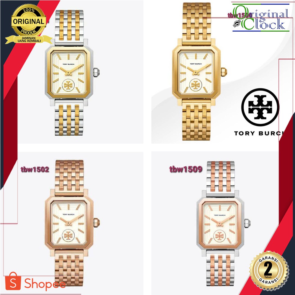 [ ORIGINAL TORY BURCH - GARANSI ] JAM TANGAN PRIA WANITA | RANTAI | KULIT | KARET | MURAH | WANITA S