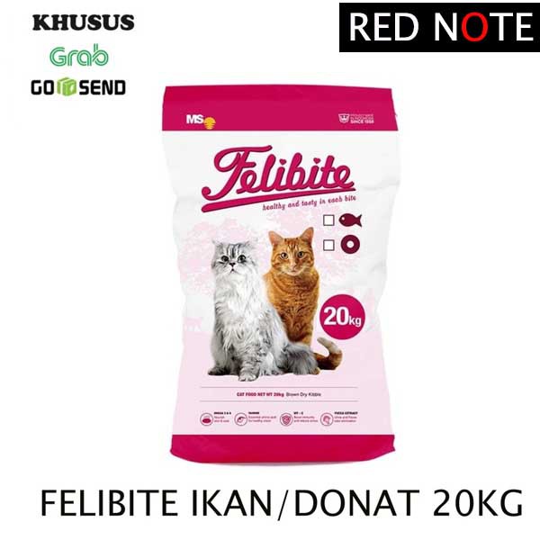 FELIBITE Ikan/Donut 20kg (GRAB/GOSEND)