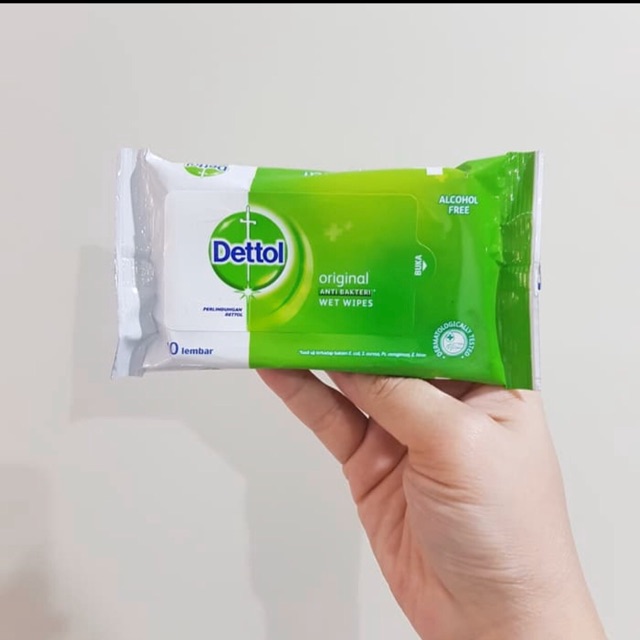 Dettol Wipes tisu basah antiseptik
