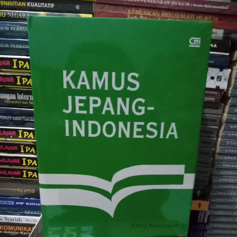 

buku kamus Jepang Indonesia Kenji matsuura