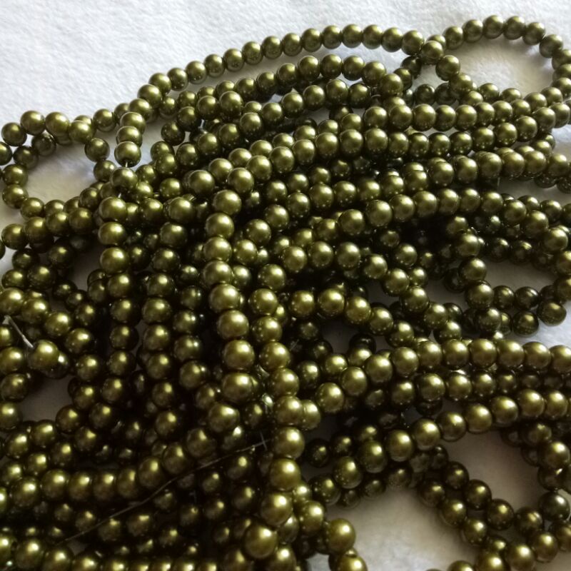 Mutiara Sintetis mutsin berat 8mm per string