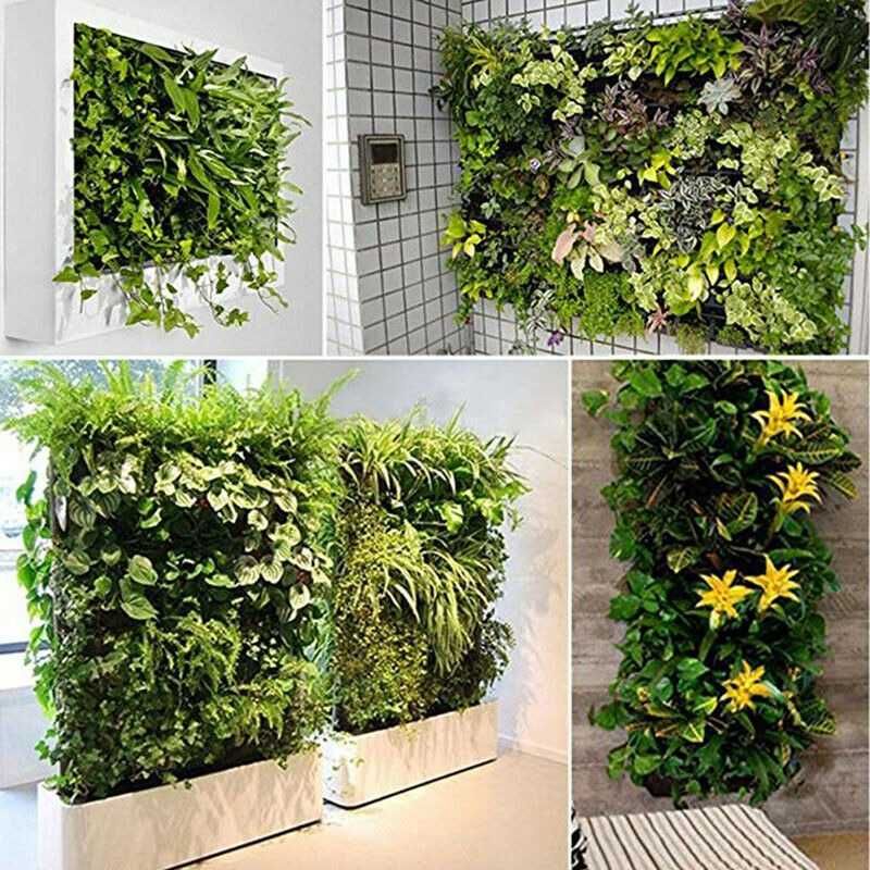 9 Slot Pot Dinding Bunga Hias Tanaman Vertical Garden - HY001