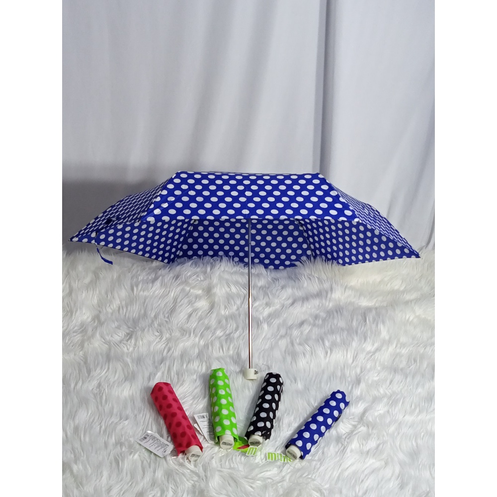 Payung Lipat 3 Pensil motif polkadot FANCY BEST QUALITY_L3-M001