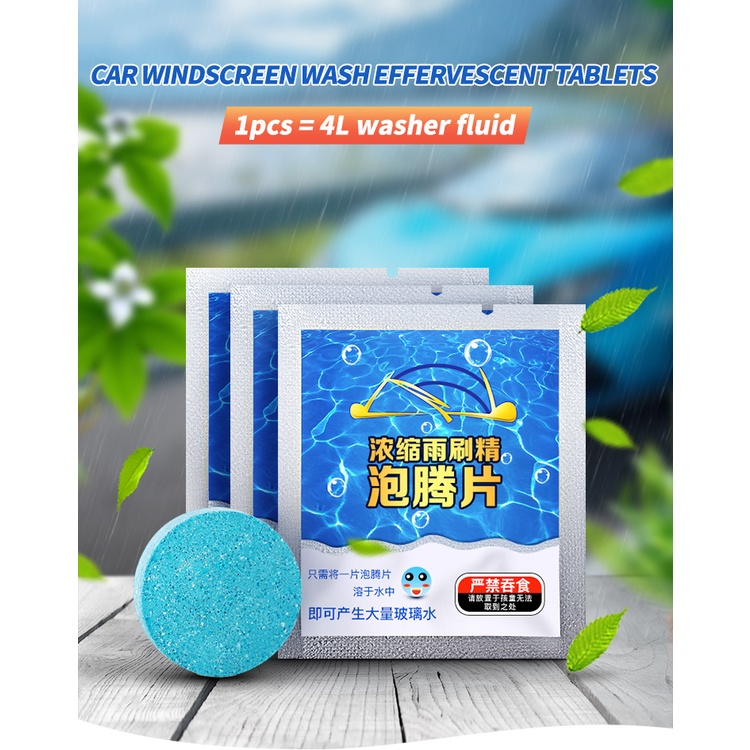 Sabun Pembersih Wiper Kaca Mobil Glass Cleaner Tablet