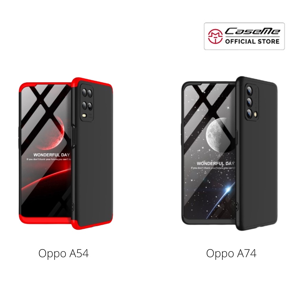 Casing OPPO A54 A74  GKK Original Hard Case 360 Shockproof Tahan Banting