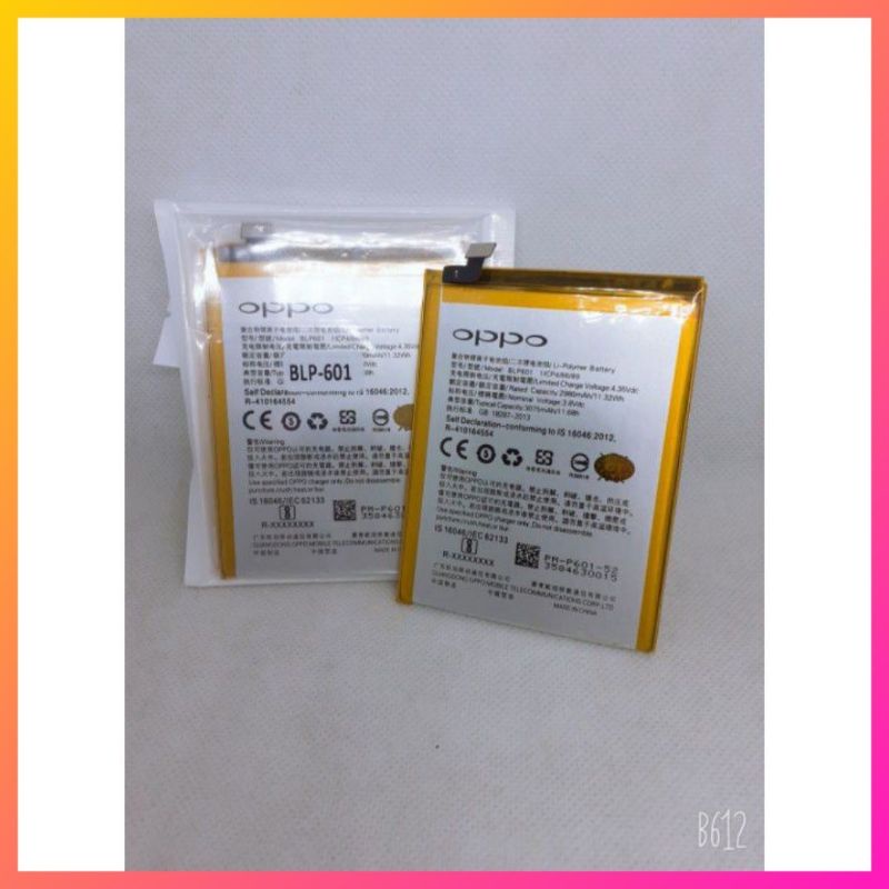 BATERAI BATRE OPPO F1S A1601 A59T BLP601 ORIGINAL