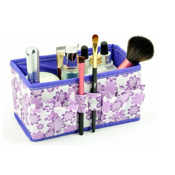 [DEASHOP] BOX KOSMETIK MINI / RAK KOSMETIK PORTABLE / COSMETIC STORAGE BOX MINI ORGANIZER