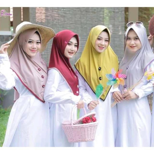 Hijab Abika Bergo ANGGITA New By Abika Original