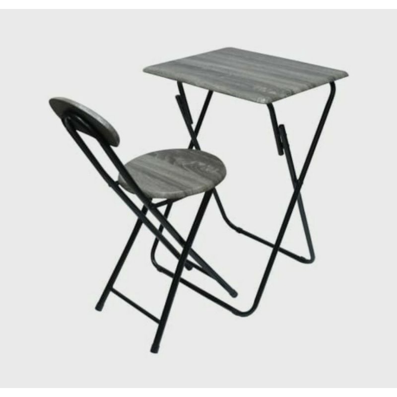 SOLEIL SET KURSI &amp; MEJA TERAS LIPAT/ACE PERSONAL FOLDING 1 TABLE/ACE KURSI SET  BELAJAR LIPAT