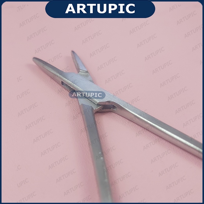 Needle Holder Napdpuder Naldfuder 14 cm Nald Voeder Mayo Hegar Gunting Penjepit Pisau Jarum Jahit 14cm