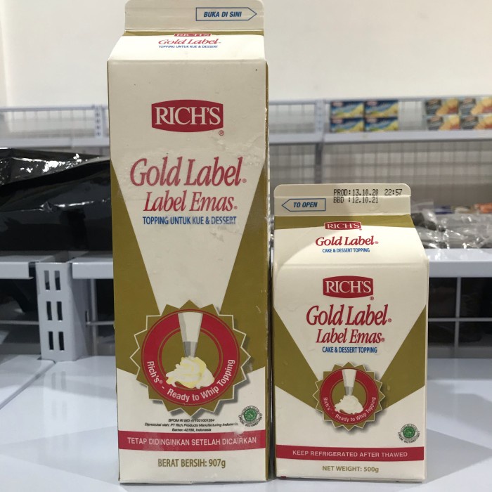 

Krim- Rich Gold Whipping Cream - 500G -Krim.