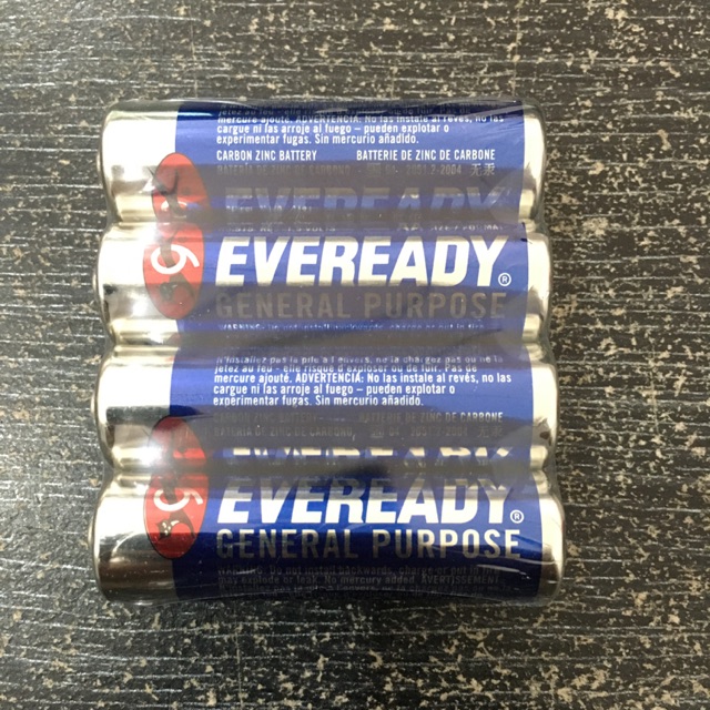 Baterai Eveready Biru AA 1,5 V (Isi 4 pcs)