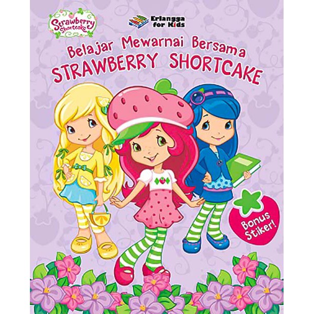 Belajar Mewarnai Bersama Strawberry Shortcake Shopee Indonesia