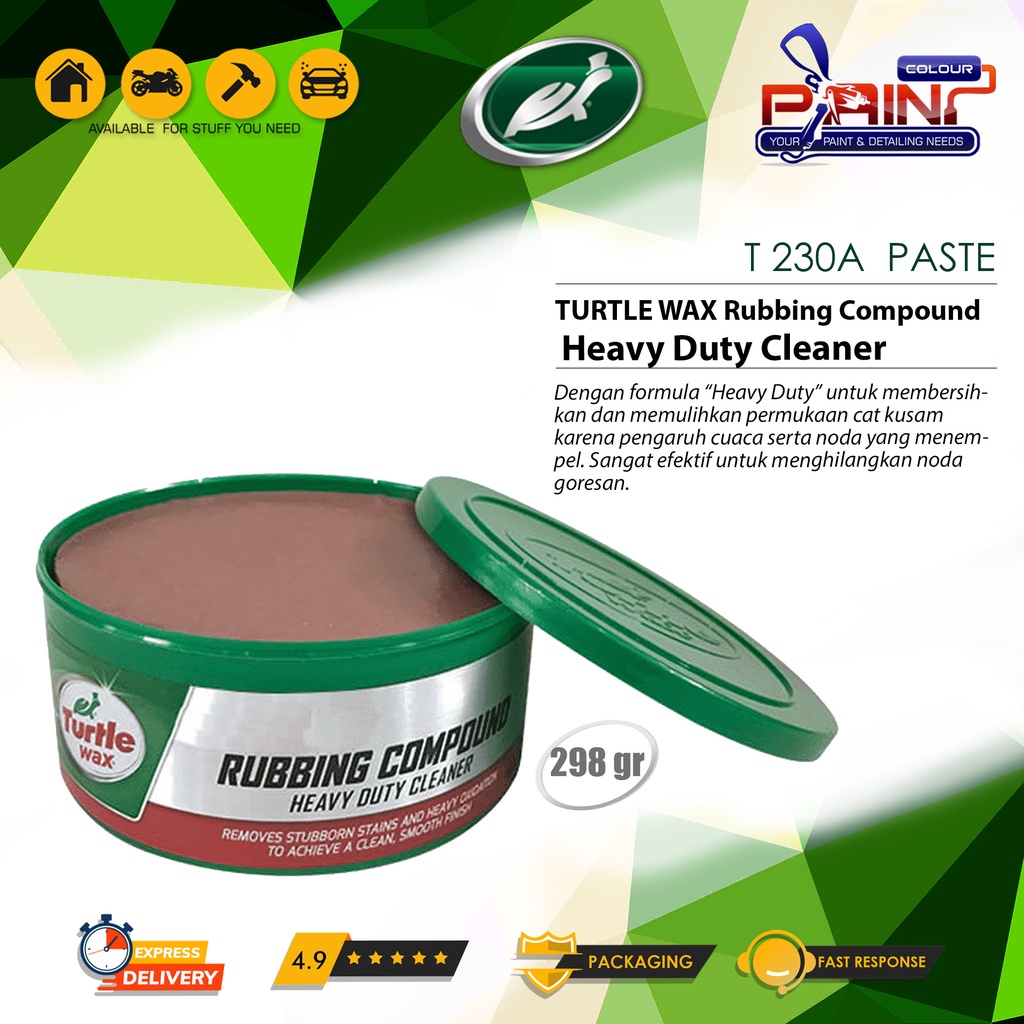 Turtle Wax RUBBING COMPOUND PASTA 298 g