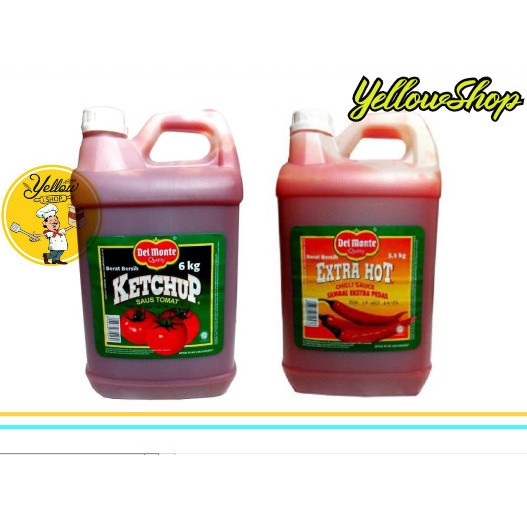 DELMONTE SAUS / SAMBAL EKSTRA HOT 5,5KG