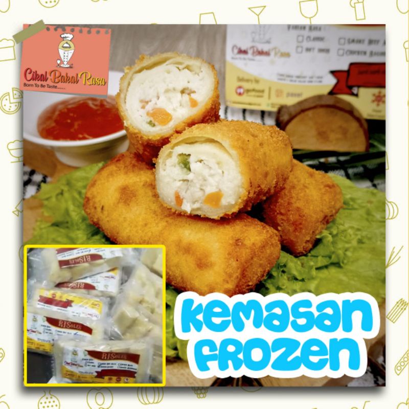 

FROZEN RISOL / RISOLES CHICKEN RAGOUT AYAM RAGUT ROGUT CIKALBAKALRASA