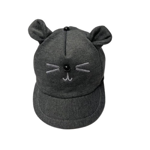 Topi Bayi Korea/Topi Kucing FREE BORDIR Topi bayi dan anak motif kucing