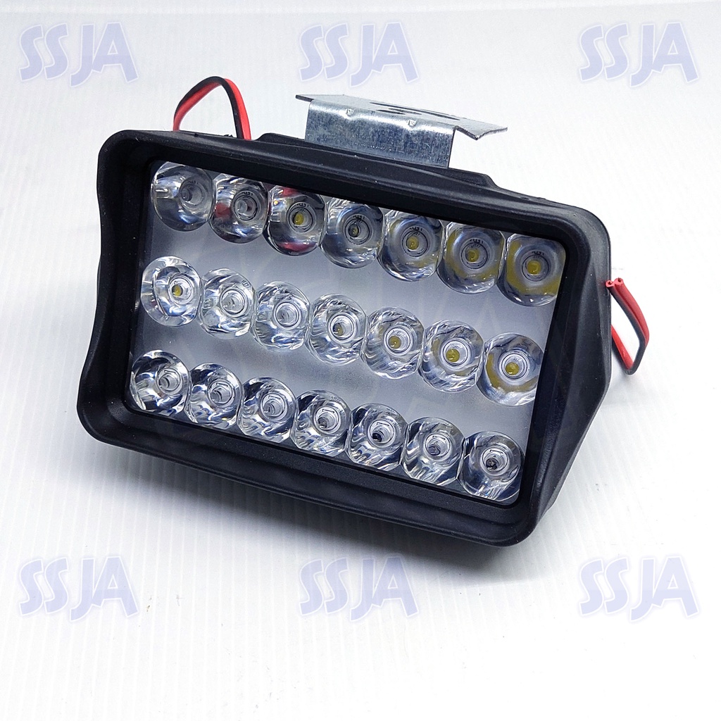 LAMPU TEMBAK SPION 21 MATA PANJANG 21 WATT | LAMPU SOROT PANJANG 21MATA | LAMPU SPION MOTOR 21 WATT | LAMPU 121 MATA LED | LAMPU TEMBAK 21 LED | LAMPU TEMBAK 21 MATA