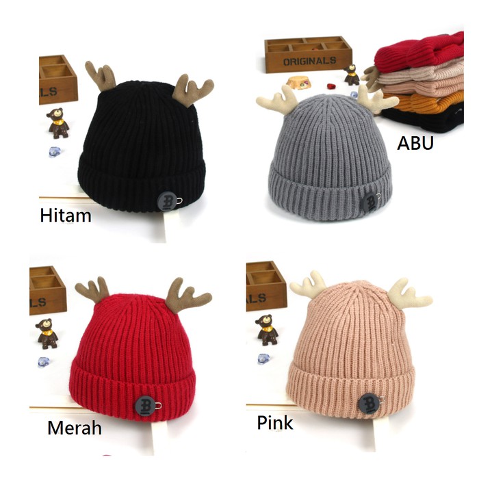 Topi Bayi Kupluk Lucu Rajut/ Babu Hat Knitted Cute