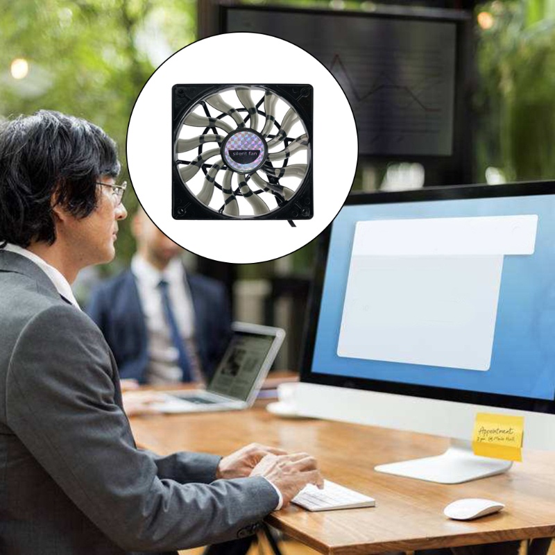 Bt CPU Cooler Silent PWM Radiator Kipas Pendingin Air 4Pin Low Profile Untuk Desktop PC