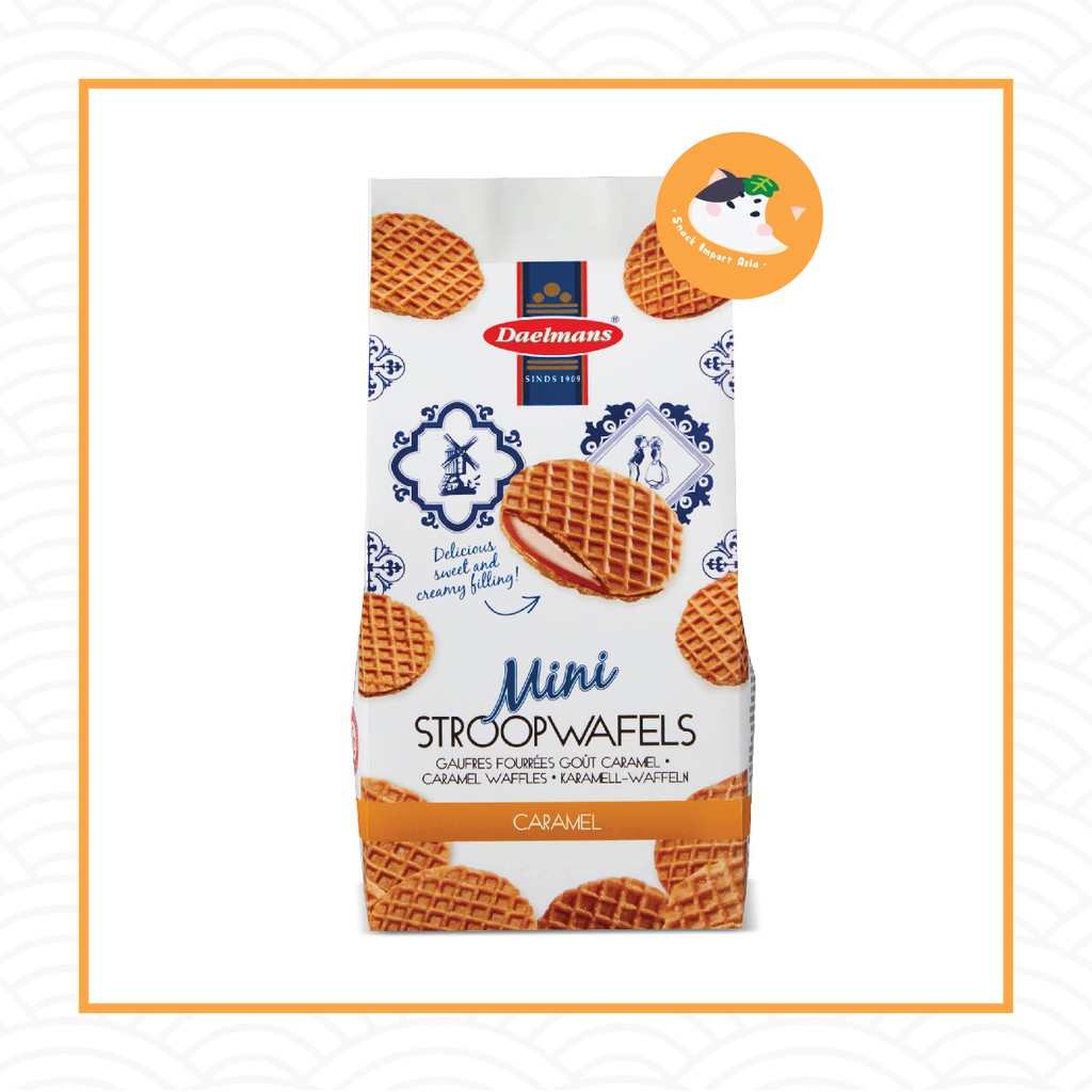 

Wafel Daelmans Mini Stroopwafels Caramel 200gr