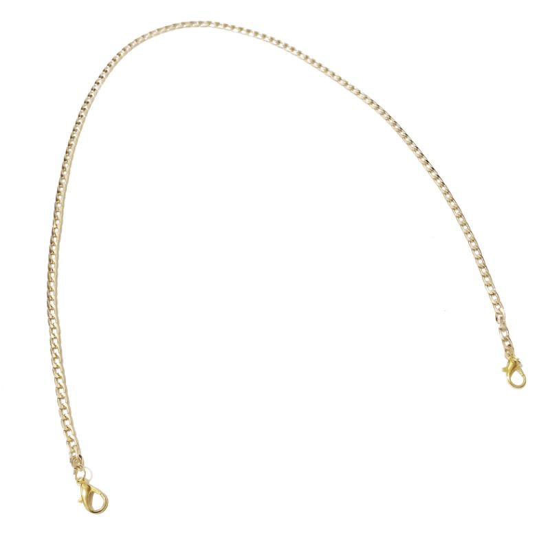 Kalung Gantungan Masker Strap Mask Hanging Golden Chain Series