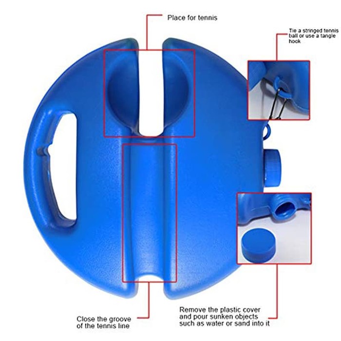 Tennis Trainer latihan sendiri mandiri alat mantul tenis lapangan