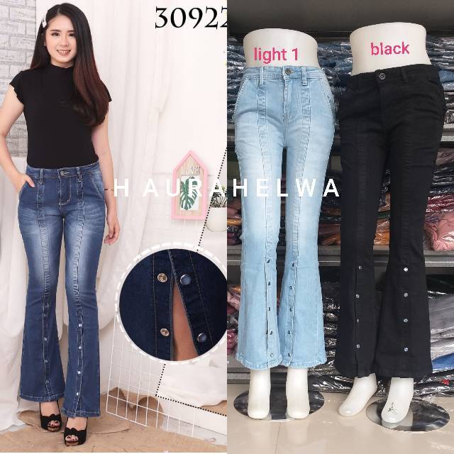 CUTBRAY JEANS  VJ ORIGINAL HAURAHELWA#kancing depan