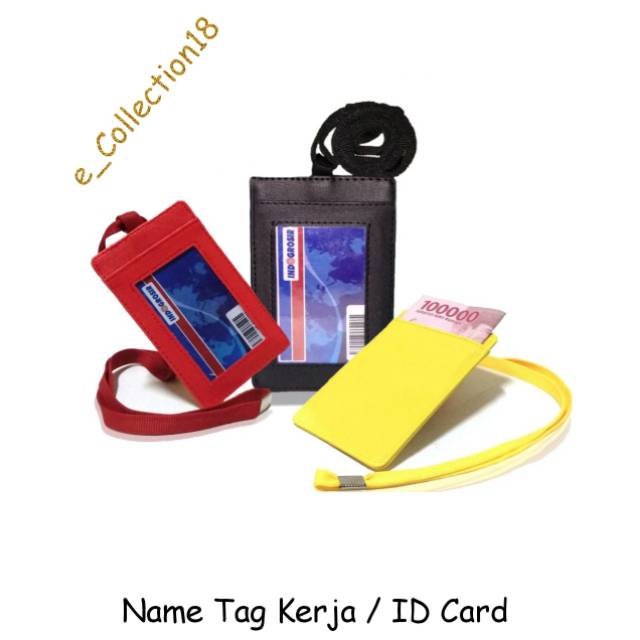 

Name Tag kerja/Name ID Card /Name Tag Kantor