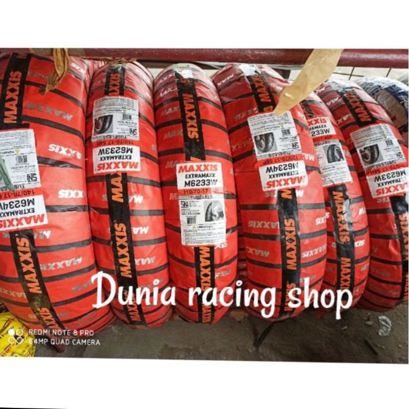 Ban Maxxis Extramax 90/80 100/80 110/70 120/70 130/70 140/70 Ring 17 Harga Satuan Ban Luar Tubbles R