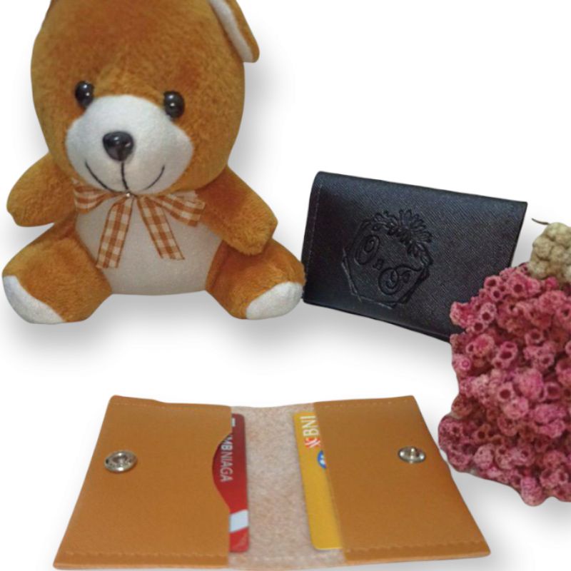 SOUVENIR DOMPET KARTU/CARDHOLDER/GIFT PERNIKAHAN TEMPAT KARTU 1 SLOT/SUVENIR PERNIKAHAN