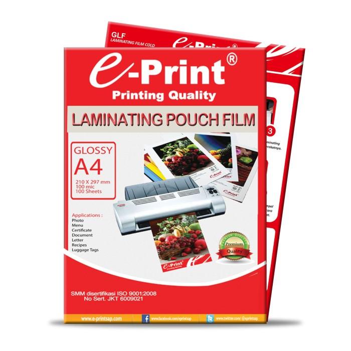 

Kertas | Laminating Pouch E-Print A4 Kualitas Terbaik