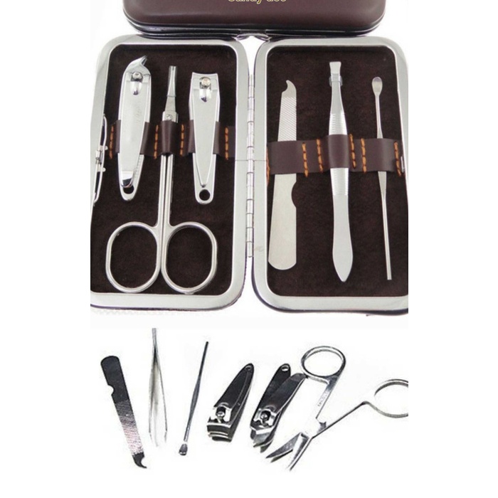 Z088 | Manicure Pedicure Set Gunting Kuku Pinset Gunting Cutter Nail Picker Manikur Pedikur