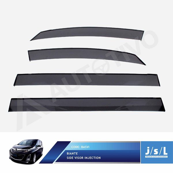 Aksesoris Tambahan Fariasi Mazda Biante Talang Air JSL Side Visor Injection