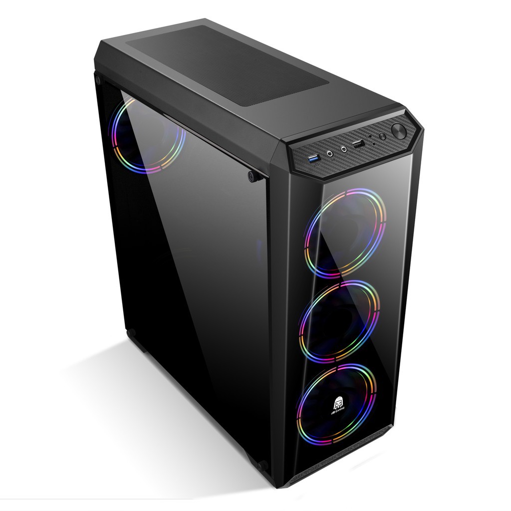 Digital Alliance DA GAMING CHASSIS N21 with 3 RGB Fan - Aura Sync Case MANTULL AGAN