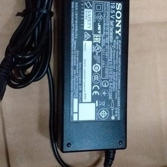 Ac Adaptor Tv Sony Bravia 19'5 V 4'35A Ori Pabrik Asli