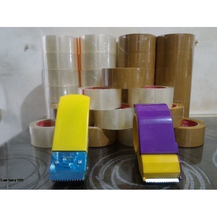 

LAKBAN BENING DAN COKELAT 2 INCH 100 YARD